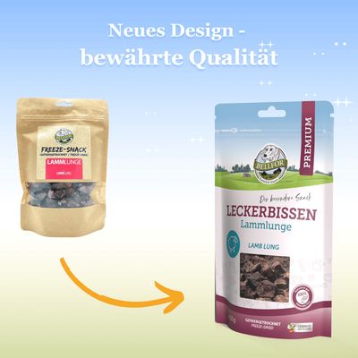 Bellfor Leckerbissen für Hunde mit Lammlunge