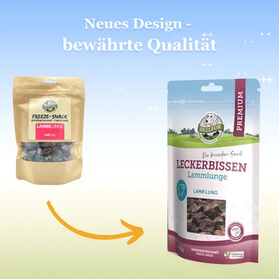 Bellfor Leckerbissen für Hunde mit Lammlunge