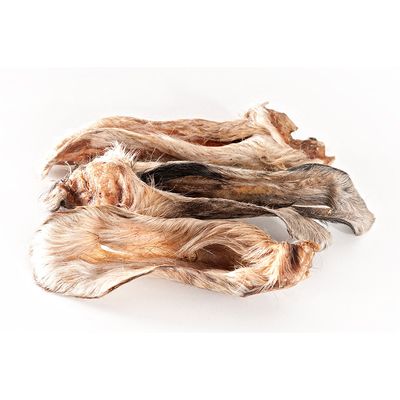 Bellfor Gesunder Hundesnack - Lamm-Ohren mit Fell