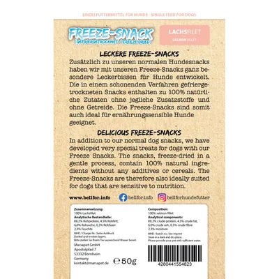 Bellfor Freeze-Snacks für Hunde als Sparset