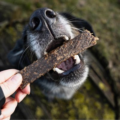 Bellfor Hundesnack - Fleischstreifen Ziege