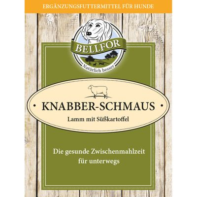 Bellfor Hundekekse Knabber-Schmaus mit Lammfleisch