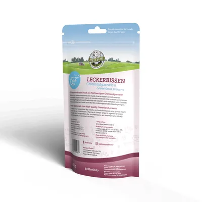 Bellfor Freeze-Snack für Hunde mit Grönlandgarnalen