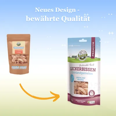 Bellfor Freeze-Snack für Hunde mit Grönlandgarnalen