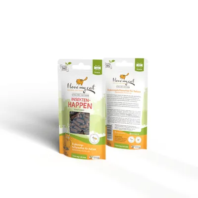 I love my cat Insekten-Soft-Snack für Katzen I love my cat Insekten-Soft-Snack für Katzen