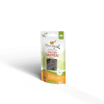 I love my cat Insekten-Soft-Snack für Katzen I love my cat Insekten-Soft-Snack für Katzen