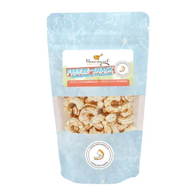I love my cat Freeze-Snack für Katzen mit Grönlandgarnalen I love my cat Freeze-Snack für Katzen mit Grönlandgarnalen