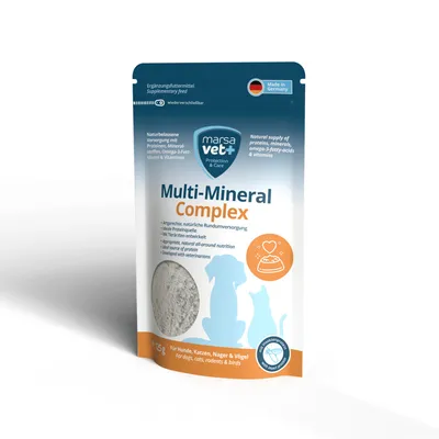 Marsavet Multi-Mineral Complex Poudre pour Chiens, Chats et Autres Animaux