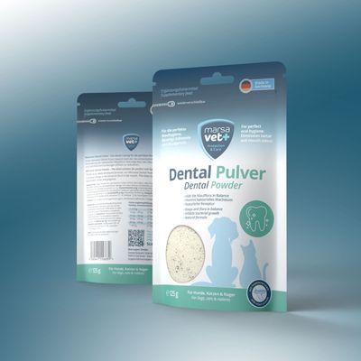 Marsavet Dental Zahnpulver für Hunde, Katzen und Nagetiere