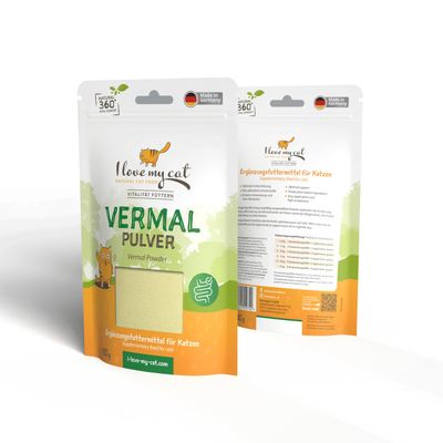 I love my cat Vermal Pulver