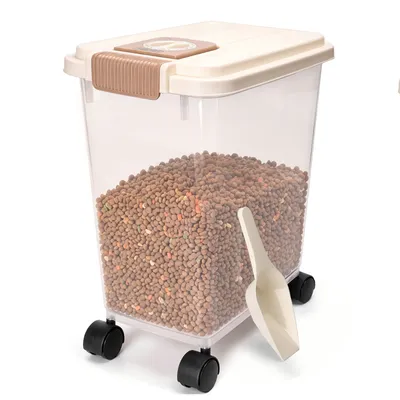 Nobleza Perro Recipiente para comida Contenedor de Comida para Mascotas