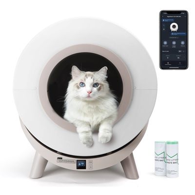 Nobleza Cat Litter Box Arenero Autolimpiable Inteligente para Gatos SL01