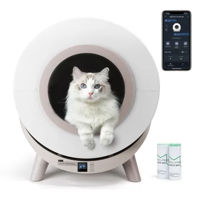 Nobleza Cat Litter Box Arenero Autolimpiable Inteligente para Gatos SL01 Nobleza Cat Litter Box Arenero Autolimpiable Inteligente para Gatos SL01