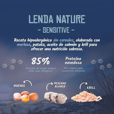 Lenda Nature Sensitive Grain Free Pescado Blanco