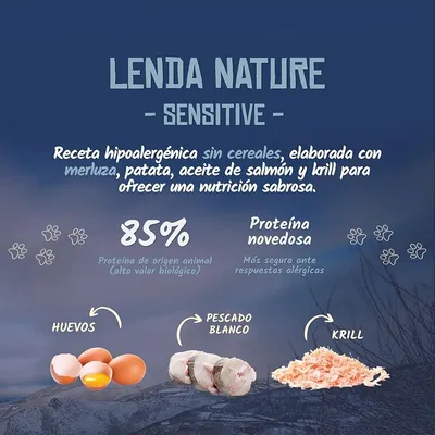 Lenda Nature Sensitive Grain Free Pescado Blanco Lenda Nature Sensitive Grain Free Pescado Blanco