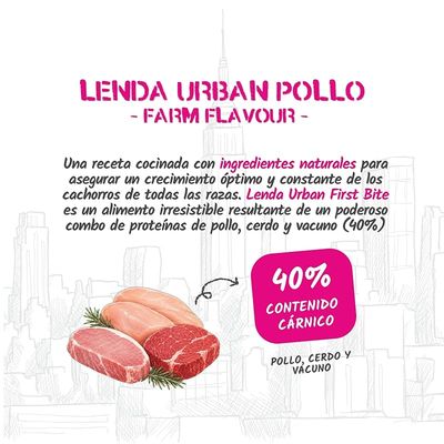 Lenda Urban First Bite Puppy Pollo