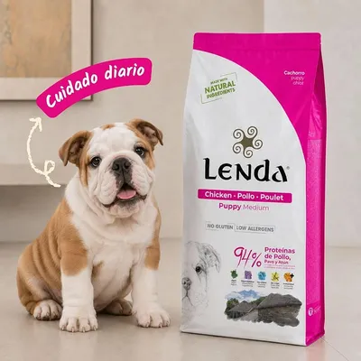 Lenda Puppy Medium Pollo