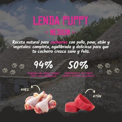 Lenda Puppy Medium Pollo