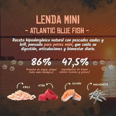 Lenda Mini Atlantic Blue Fish Pescado Azul
