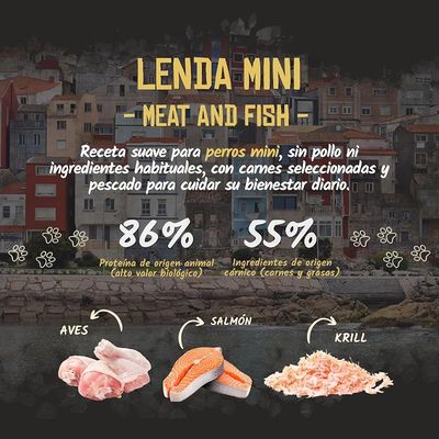 Lenda Mini Meat & Fish Aves y Pescado