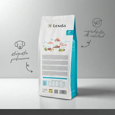 Lenda Mini Light & Sterilized Salmón