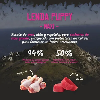 Lenda Puppy Maxi Pollo