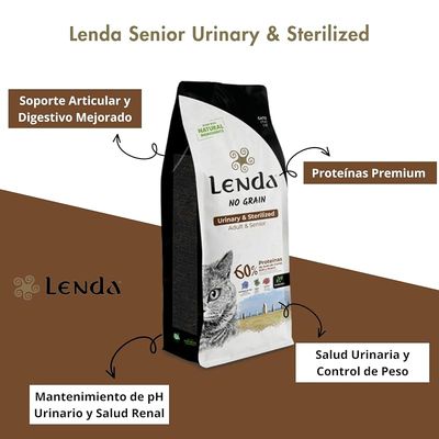 Lenda Senior Cat Grain Free Urinary & Sterilized