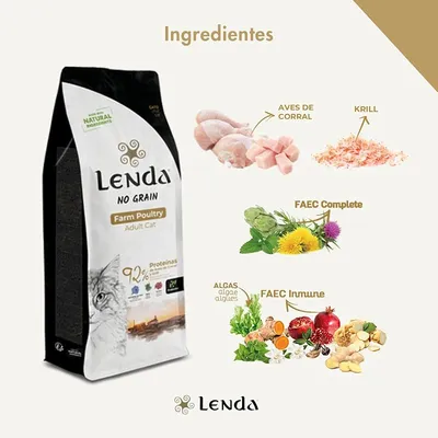 Lenda Adult Cat Grain Free Farm Aves Lenda Adult Cat Grain Free Farm Aves