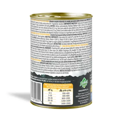 Dibaq Natural Moments Adulto Pollo con plátano Dibaq Natural Moments Adulto Pollo con plátano