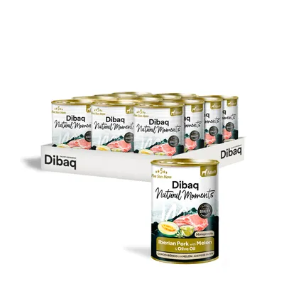 Dibaq Natural Moments Adulto Cerdo Ibérico con Melón