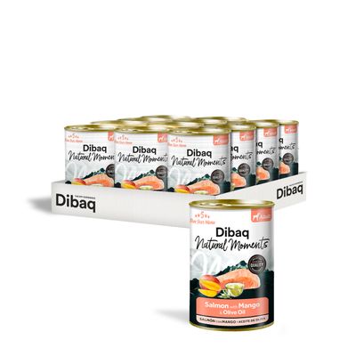Dibaq Natural Moments Adulto Salmón con Mango