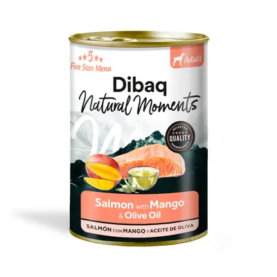 Dibaq Natural Moments Adulto Salmón con Mango