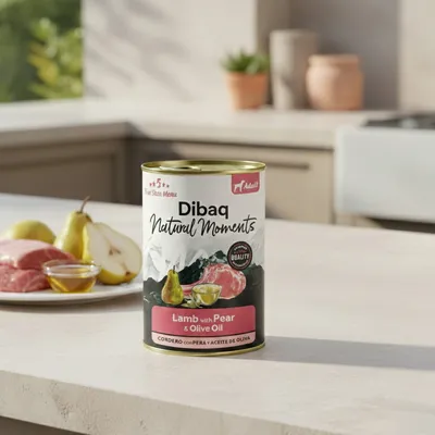 Dibaq Natural Moments Adulto Cordero con Pera