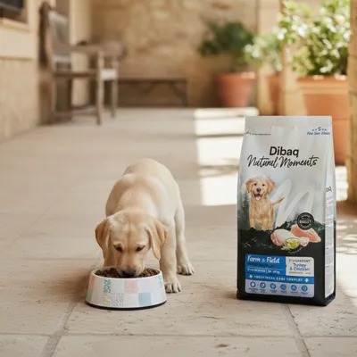Dibaq Natural Moments 5 Star Pavo y Pollo Cachorro razas medianas 2Kg