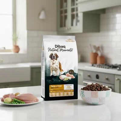 Dibaq Natural Moments 5 Star Pavo y Pollo Adulto razas grandes