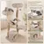 GIANTEX 147 cm Árbol Rascador para Gatos Multinivel