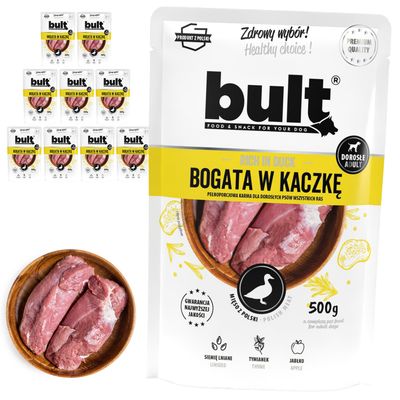 BULT Nassfutter für Hunde Beutel 10 x 500 g