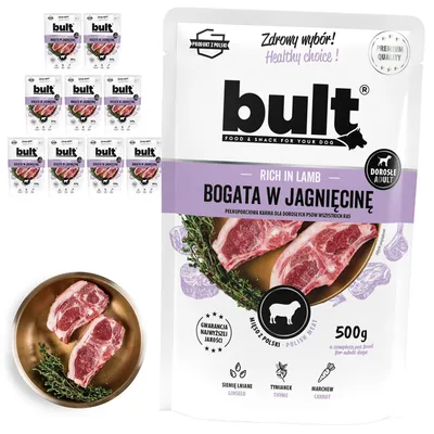 BULT Nassfutter für Hunde Beutel 10 x 500 g BULT Nassfutter für Hunde Beutel 10 x 500 g