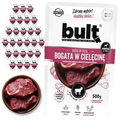 BULT Nassfutter für Hunde Beutel 30 x 500 g BULT Nassfutter für Hunde Beutel 30 x 500 g