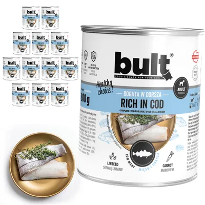 BULT Fleischreiches Nassfutter für ausgewachsene Hunde in Dosen 12 x 800 g BULT Fleischreiches Nassfutter für ausgewachsene Hunde in Dosen 12 x 800 g