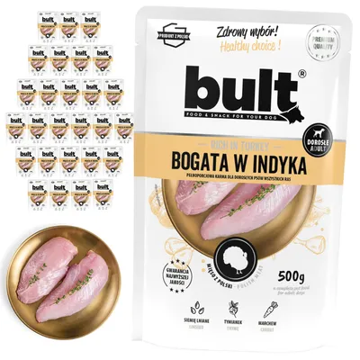 BULT Nassfutter für Hunde Beutel 30 x 500 g BULT Nassfutter für Hunde Beutel 30 x 500 g