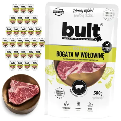 BULT Nassfutter für Hunde Beutel 30 x 500 g BULT Nassfutter für Hunde Beutel 30 x 500 g