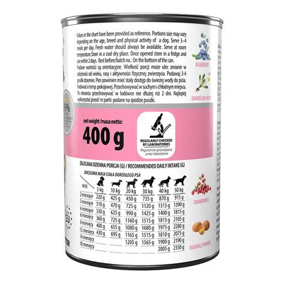 BULT Junior Nassfutter für Welpen – Alleinfuttermittel Dose 400 g