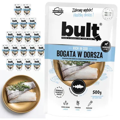 BULT Nassfutter für Hunde Beutel 20 x 500 g BULT Nassfutter für Hunde Beutel 20 x 500 g