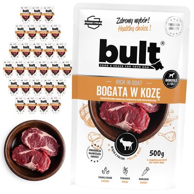 BULT Nassfutter für Hunde Beutel 30 x 500 g