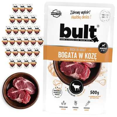 BULT Nassfutter für Hunde Beutel 30 x 500 g