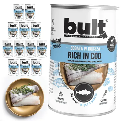 BULT Fleischreiches Nassfutter für ausgewachsene Hunde in Dosen 12 x 400 g BULT Fleischreiches Nassfutter für ausgewachsene Hunde in Dosen 12 x 400 g