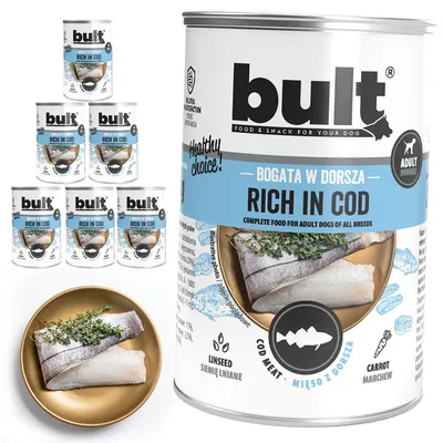 BULT Fleischreiches Nassfutter für ausgewachsene Hunde in Dosen 6 x 400 g BULT Fleischreiches Nassfutter für ausgewachsene Hunde in Dosen 6 x 400 g