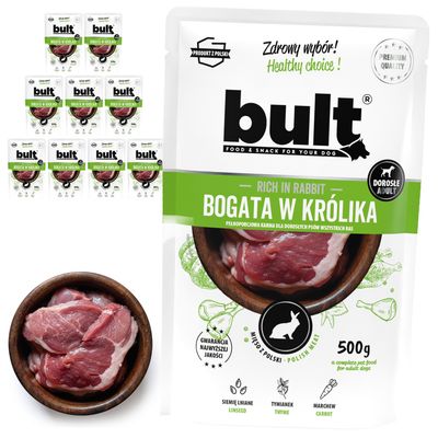BULT Nassfutter für Hunde Beutel 10 x 500 g