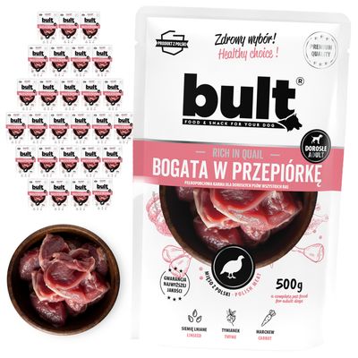 BULT Nassfutter für Hunde Beutel 30 x 500 g